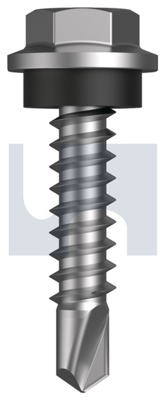 SCREW SDM HEX SEAL C4 8-18 X 20 PRIMROSE 